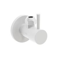 Clou InBe Hoekstopkraan Type 1 Mat Wit 6.6x5.6 cm Clou - thumbnail