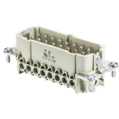 Wieland Electric 70.310.1640.0 Pin-inzetstuk BAS Totaal aantal polen 16 + PE 1 stuk(s) Wieland Electric 70.310.1640.0 Pin-inzetstuk BAS Totaal aantal polen 16 + PE 1 stuk(s)