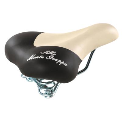 Selle Monte Grappa zadel Fashion 250 x 190 mm zwart/wit
