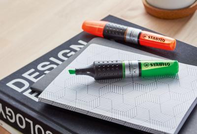 Markeerstift stabilo luminator xt 71/40 rood | 5 stuks