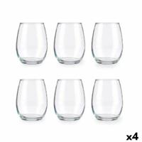 Glazenset Pasabahce Amber Transparant Glas 350 ml (4 Stuks) - thumbnail