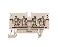 Weidmüller 1933740000 Doorgangsserieklem Spanveer Donkerbeige 50 stuk(s) - thumbnail