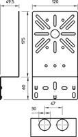 OBO Bettermann 7084765 Montageplaat Metaal 1 stuk(s) - thumbnail