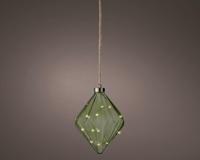 Micro led diamant 16 cm groen warm wit - thumbnail
