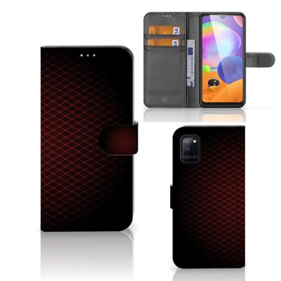 Samsung Galaxy A31 | Telefoon Hoesje | Geruit Rood Samsung Galaxy A31 | Telefoon Hoesje | Geruit Rood