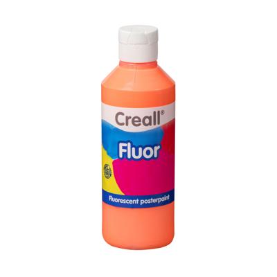 Plakkaatverf creall fluor oranje 250ml