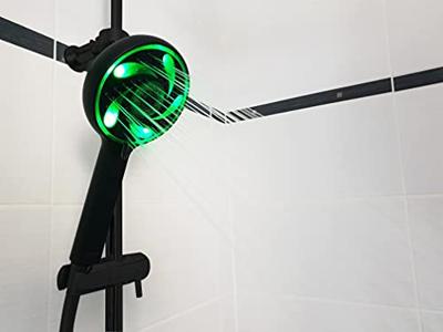 Hydrao Water besparende douchekop aloe black