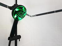 Hydrao Water besparende douchekop aloe black - thumbnail