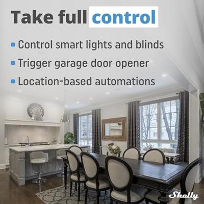 Shelly blu button tough 1 knop (crème, bluetooth)