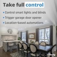 Shelly Shelly BLU Button Tough 1 Ivory Dimmer, Schakelaar Bluetooth Low Energy - thumbnail