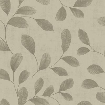 Dutch Wallcoverings Behang Design Leaves Grey-Beige 12020