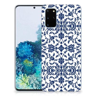 Samsung Galaxy S20 Plus | TPU Case | Flower Blue