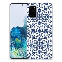 Samsung Galaxy S20 Plus | TPU Case | Flower Blue - thumbnail