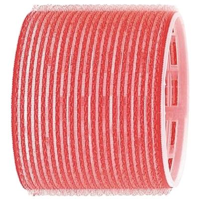 Sibel Hair Velcro Kruller 70mm Rood 6Stuks