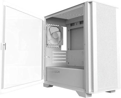 Montech AIR 100 LITE Micro ATX Tempered Glass Wit Montech AIR 100 LITE Micro ATX Tempered Glass Wit