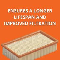 Fein 31345012010 Platte vouwfilter 1 stuk(s) - thumbnail