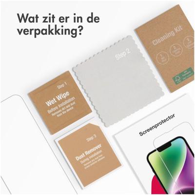 Accezz Gehard Glas Screenprotector iPhone 15 Plus / 15 Pro Max Smartphone screenprotector Transparant Accezz Gehard Glas Screenprotector iPhone 15 Plus / 15 Pro Max Smartphone screenprotector Transparant