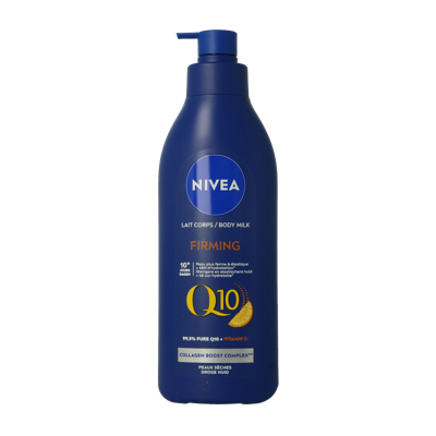 Nivea Body milk Q10 verstevigend met pomp 400 Milliliter Nivea Body milk Q10 verstevigend met pomp 400 Milliliter