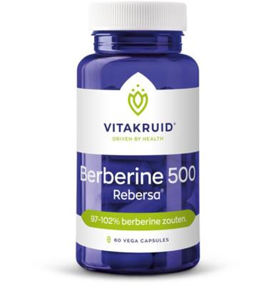Vitakruid Berberine 500 Rebersa® 97-102% berberine zouten 60 Vitakruid Berberine 500 Rebersa® 97-102% berberine zouten 60