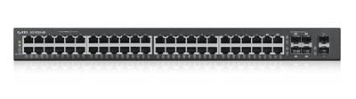 ZyXEL GS1920-48 gemanaged L2 Gigabit Ethernet (10/100/1000) zwart – netwerkswitches (beheerde L2, Gigabit Ethernet (10/100/1000), Full Duplex, Montagenrooster)