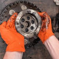 Vigor V6436-XL Werkhandschoen Nitril Maat (handschoen): XL 90 stuk(s) - thumbnail