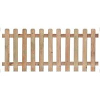Tuinhek recht geimpregneerd grenen 60 x 180 cm - thumbnail