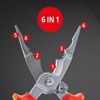 Knipex 13 96 200 Elektro-Installatietang VDE - thumbnail