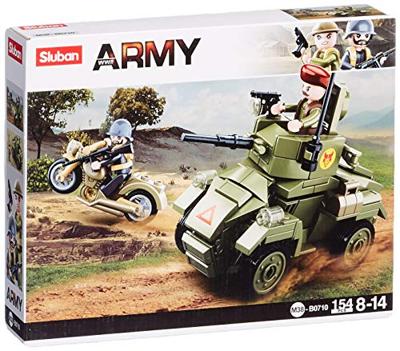 Sluban WWII - Armoured Vehicle (M38-B0710) - thumbnail