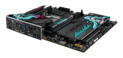 Asus ROG STRIX X870E-H GAMING MIKU Moederbord Socket AMD AM5 Vormfactor ATX