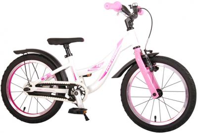 Volare Glamour kinderfiets 16 inch Parelmoer/ roze Volare Glamour kinderfiets 16 inch Parelmoer/ roze