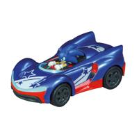 Carrera Pull back auto team sonic racing - blauw - thumbnail