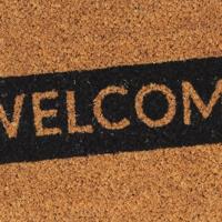 VidaXL Deurmat 45x75 cm getufte kokosvezel naturel - thumbnail