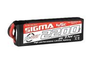 RC Plus Lipo 45c 7,4 volt 2200mah met XT60 stekker - thumbnail