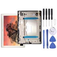 LCD-scherm en Digitizer met Frame voor Lenovo TAB4 Plus TB-X704 / TB-X704L(White) - thumbnail