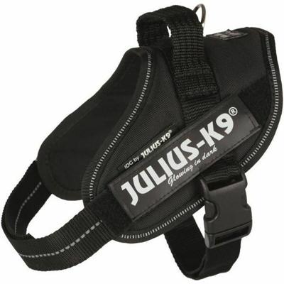 Julius K9 idc power-harnas / tuig voor labels zwart