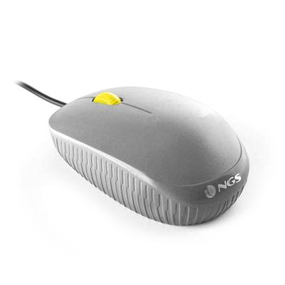 Optische Muis NGS GRAYFLAME Zwart 1000 dpi - thumbnail
