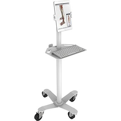 Compulocks Toetsenbord Plank Voor Medische Rolling Stand Zwart - Montage Componist (étagère) voor clavier - zwart