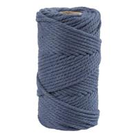 Creativ Company Macrame koord blauw, 55m - thumbnail