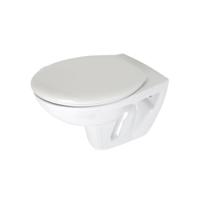 Wandclosetpack Plieger Smart Met Closetzitting Met Deksel Met Softclose Wit - thumbnail