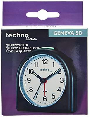 Technoline Geneva-SD Wekker - Analoog Zwart