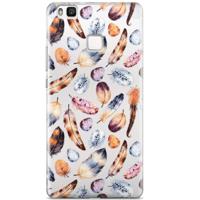 Huawei P9 Lite transparant hoesje - Veren - thumbnail