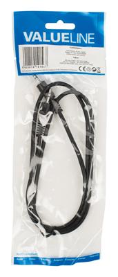 Valueline VLAP22000B10 audio kabel 1 m 3.5mm Zwart Valueline VLAP22000B10 audio kabel 1 m 3.5mm Zwart