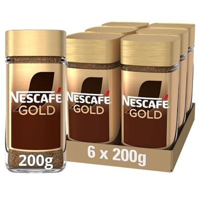 Nescafé Gold Rijk & Zacht - oploskoffie - 6 x 200 gram - thumbnail