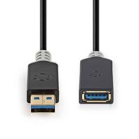 Nedis USB-Kabel | USB-A Male | USB-A Female | 5 Gbps | 2 m | 1 stuks - CCBW61010AT20 CCBW61010AT20 - thumbnail