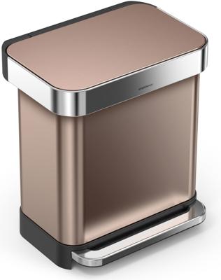 Simplehuman Afvalemmer Rectangular Liner Pocket 30 liter Simplehuman Afvalemmer Rectangular Liner Pocket 30 liter