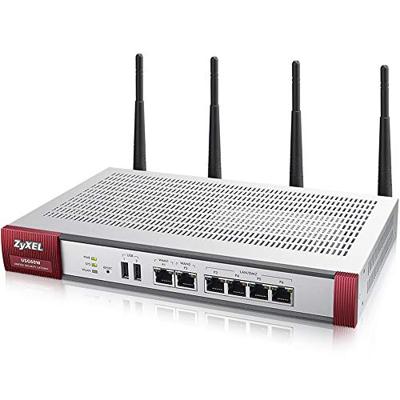 Zyxel ZyWALL 1,0 Gbps Wireless AC UTM Firewall, aanbevolen voor maximaal 75 gebruikers (Ipsec, SSL) - alleen hardware [USG60W]