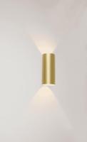 Artdelight Led wandspotBrody2 Up - Down 2-lichts goud - WL BRODY2 GG - thumbnail