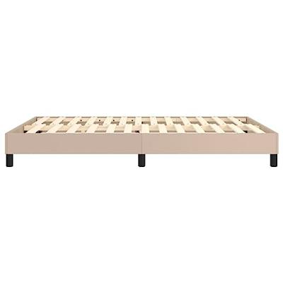 Boxspringframe kunstleer cappuccino 140x190 cm Boxspringframe kunstleer cappuccino 140x190 cm