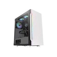 H200 TG Snow RGB - Midtowermodel - ATX - inclusief 120mm fan - RGB verlichting - zonder voeding - wit - thumbnail