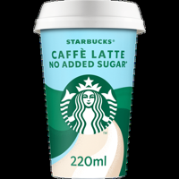 Starbucks® Caffe Latte No Added Sugar IJskoffie 220ml bij Jumbo - thumbnail